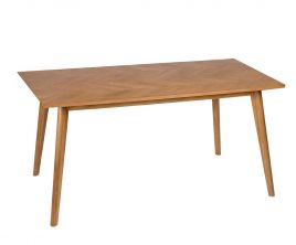 Mesa de comedor nórdica de madera