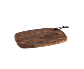 Ambiente con Tabla para Cortar de Madera de Acacia