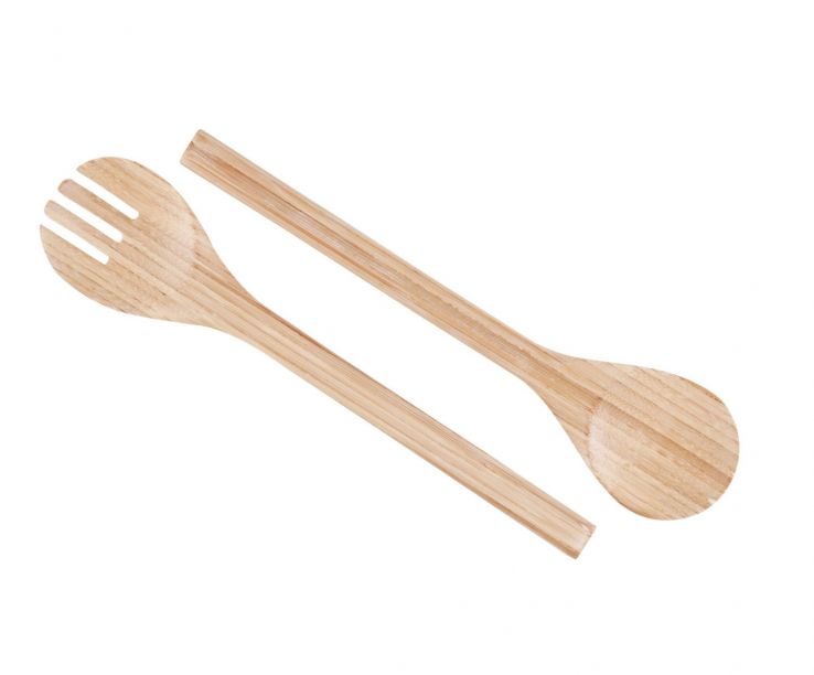 Set de utensilios de bambú